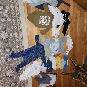 3-6 months and 6 months boy clothes
